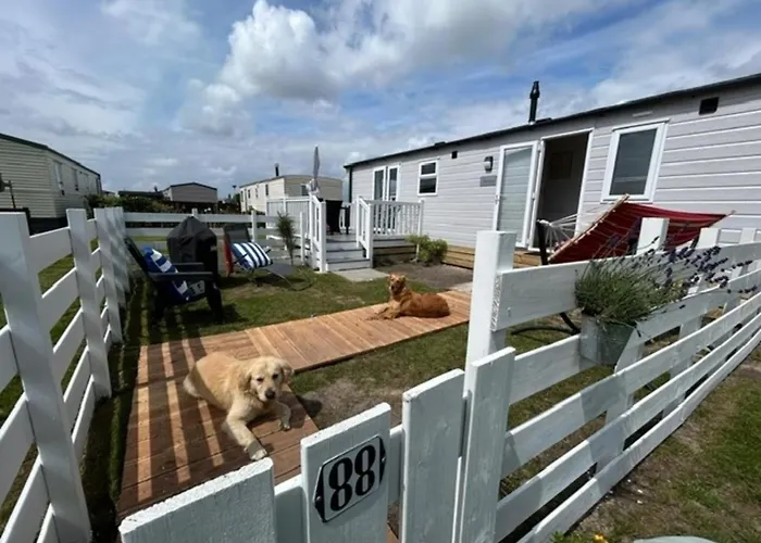 בית נופש Nr 88 Neues, Ruhiges Hundefreundliches Direkt Am Wattenmeer, Komplett Eingezaeunt Westerland